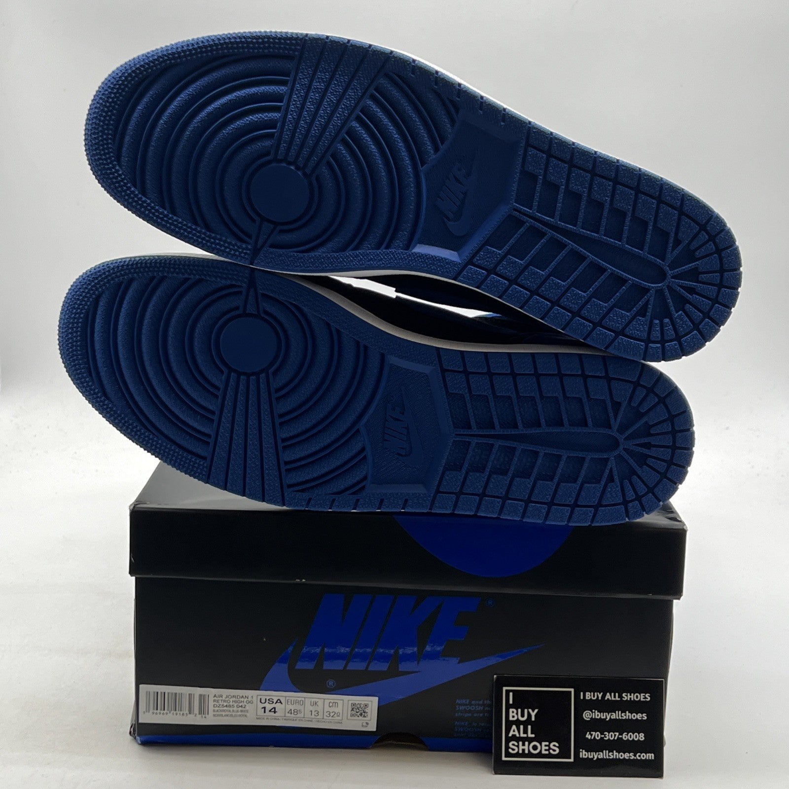 Size 14 - Air Jordan 1 Retro OG High Royal Reimagined (DZ5485-042)