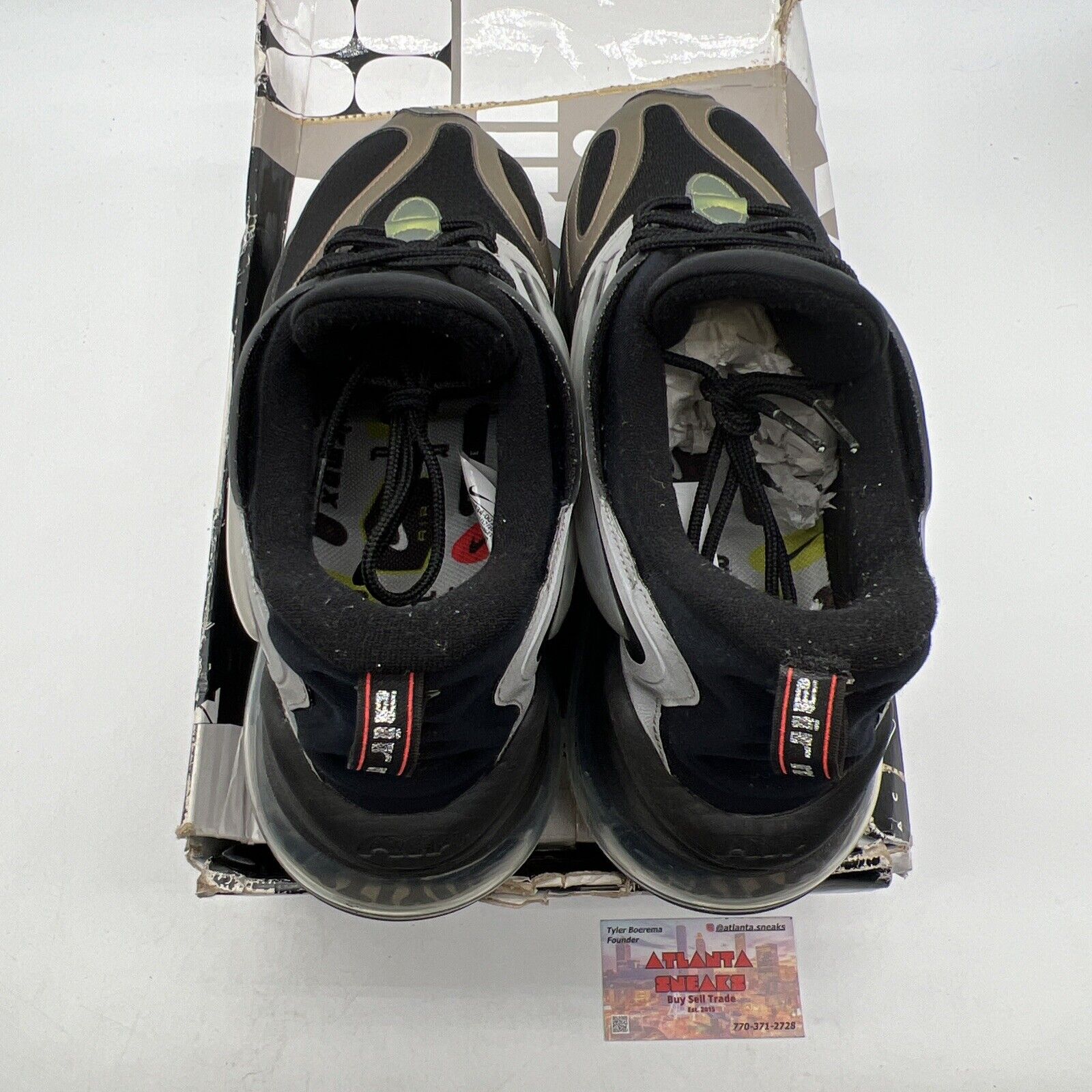 Size 12 - Nike Air Max Zephyr Evolution of Icon Black Grey (CV8834-001)