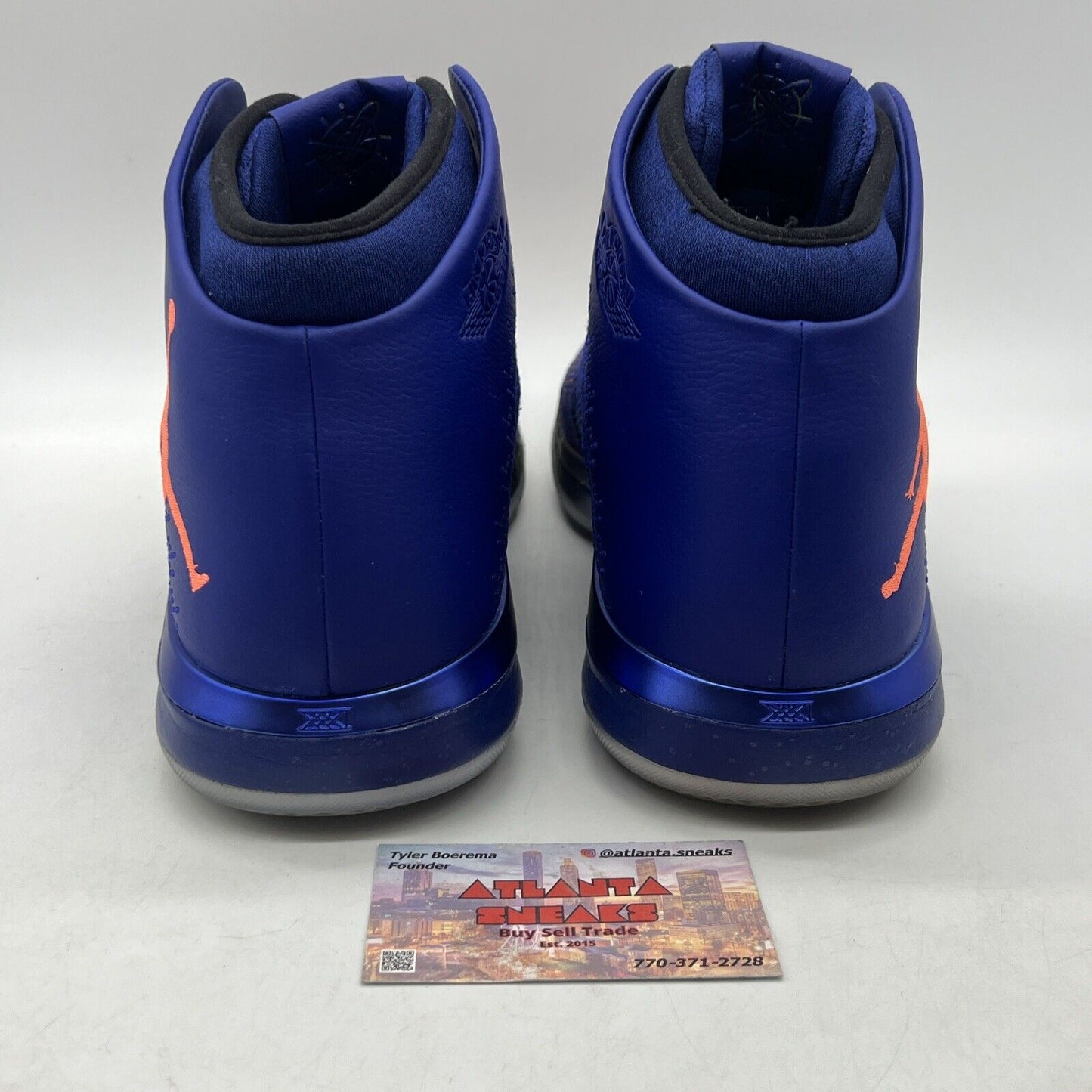 Size 14 - Air Jordan 31 Supernova Blue Icey Black (845037-400)