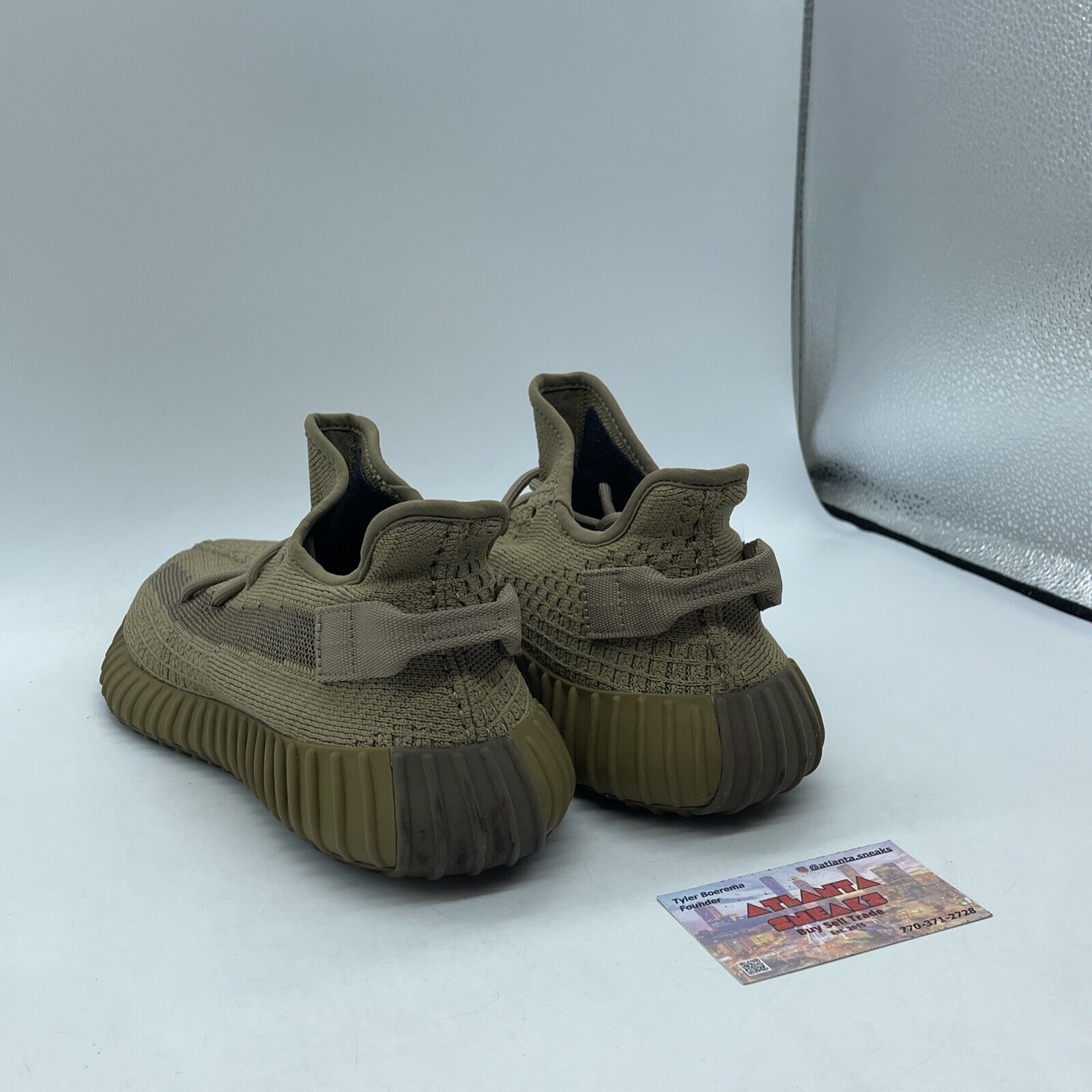 Size 8 - adidas Yeezy Boost 350 V2 Earth Brown Green Suede (FX9033)