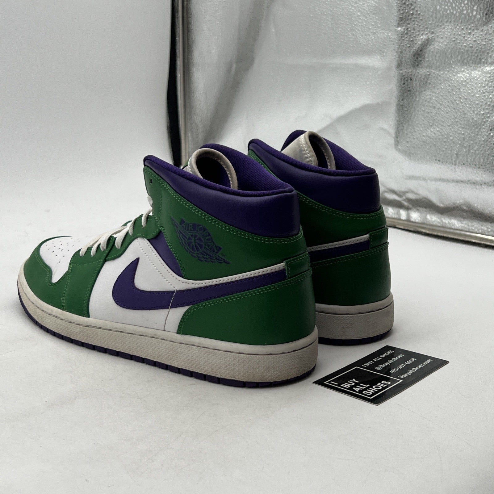 Size 11 - Air Jordan 1 Mid Hulk (554724-300)