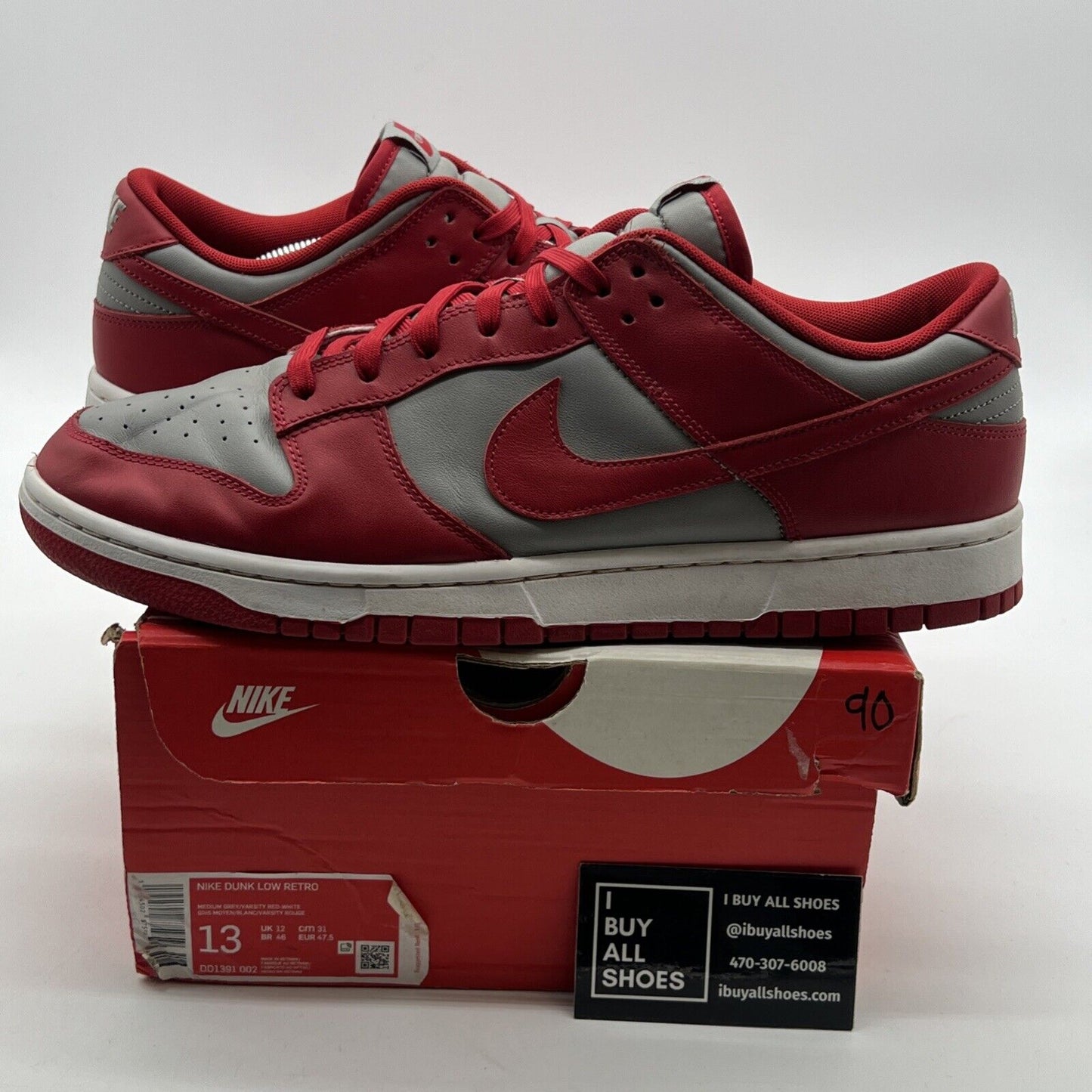 Size 13 - Nike Dunk Low SP UNLV 2021 (DD1391-002)