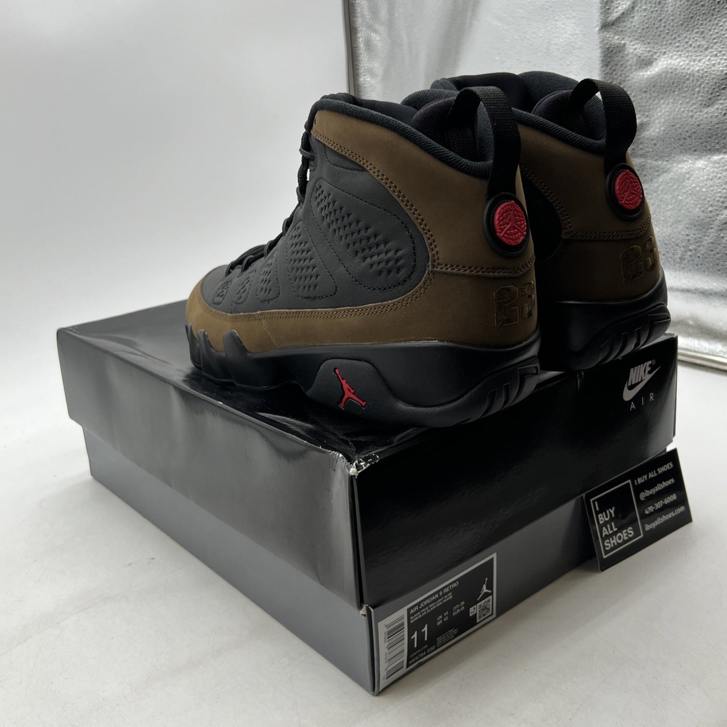 Size 11 - Air Jordan 9 Retro 2024 Olive (HV4794-030)