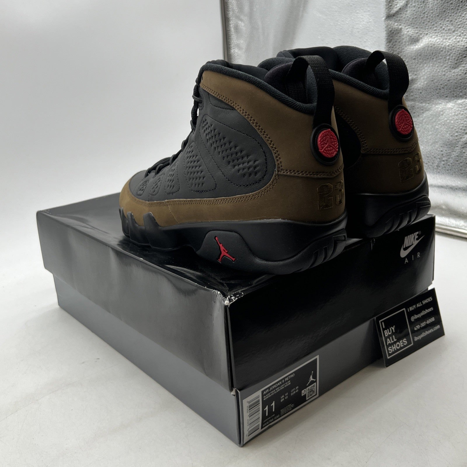 Size 11 - Air Jordan 9 Retro 2024 Olive (HV4794-030)