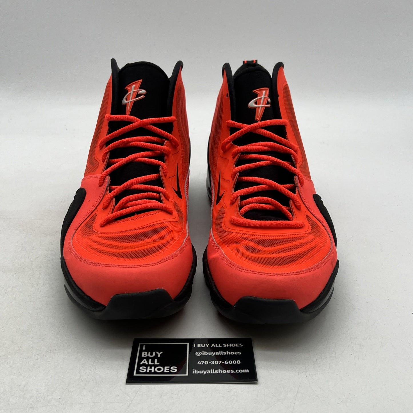Size 13 - Nike Air Penny 5 Total Crimson (537331-800)