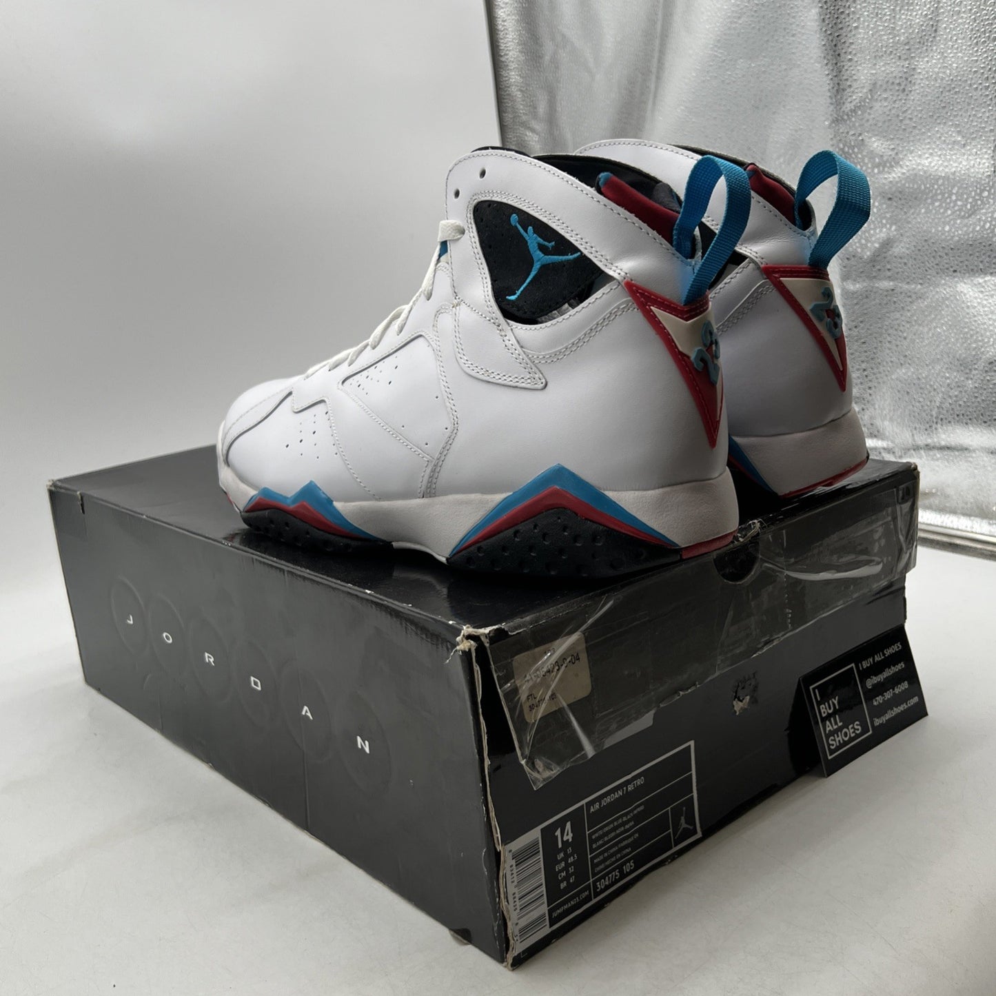 Size 14 - Air Jordan 7 Retro Orion (304775-105)