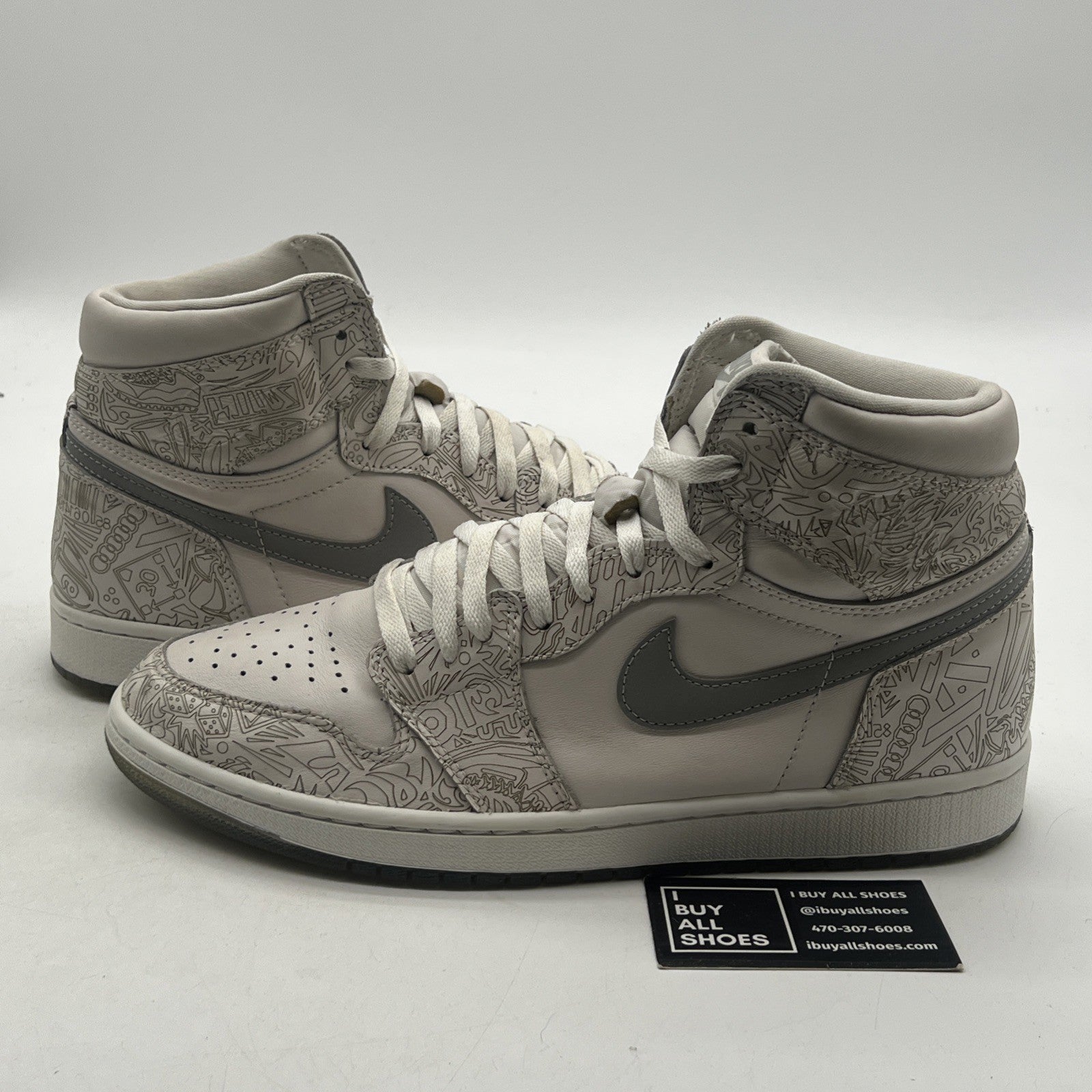 Size 12 - Air Jordan 1 Retro OG High Laser (705289-100)