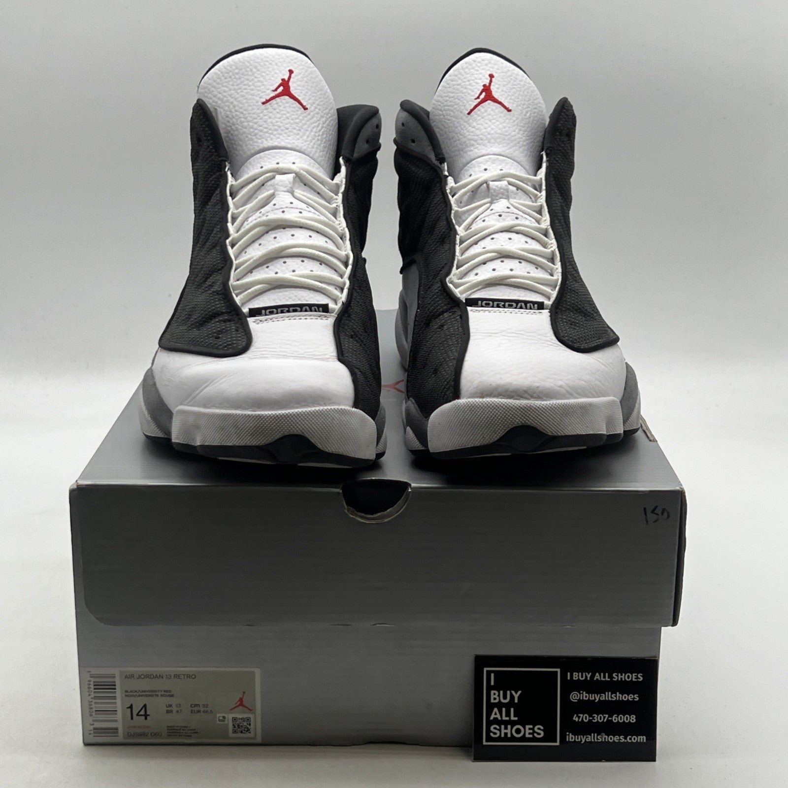 Size 14 - Air Jordan 13 Retro Black Flint (DJ5982-060)