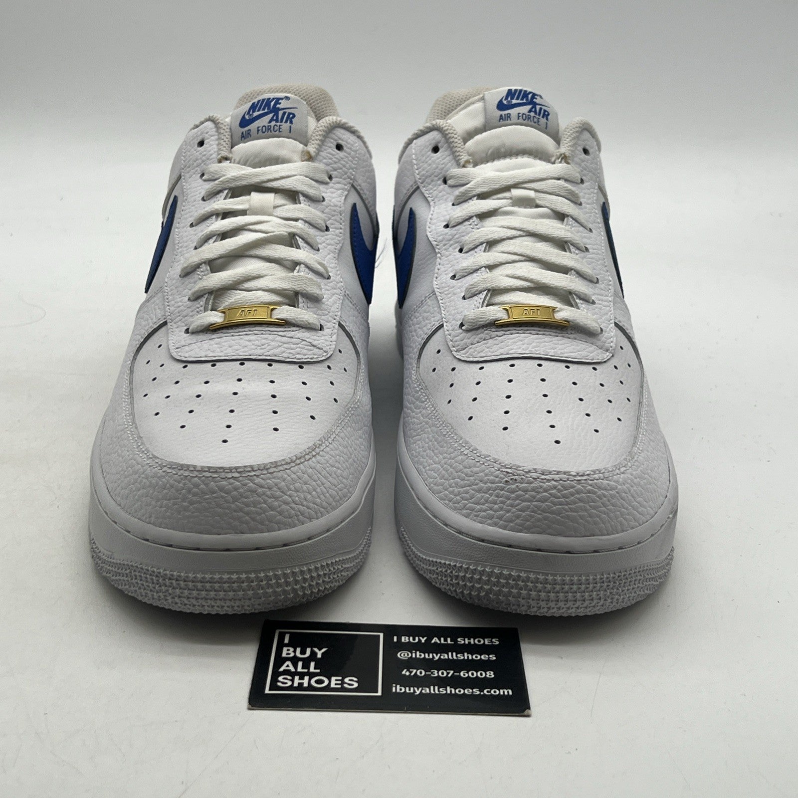 Size 14 - Nike Air Force 1 Low White Game Royal (DM2845-100)