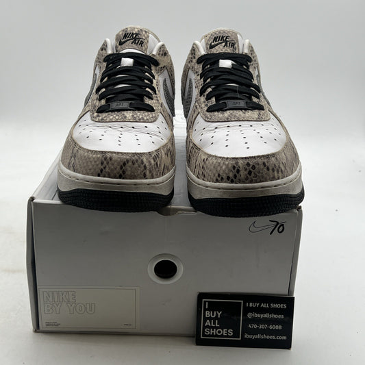 Size 11 - Nike Mens ID Air Force 1 (CT3761-991) Snakeskin