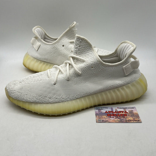 Size 12 - adidas Yeezy Boost 350 V2 Low Cream White / Triple White (CP9366)