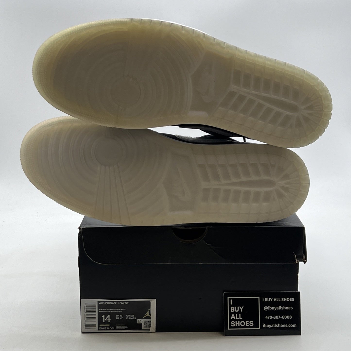 Size 14 - Air Jordan 1 Low SE Diamond (DH6931-001)