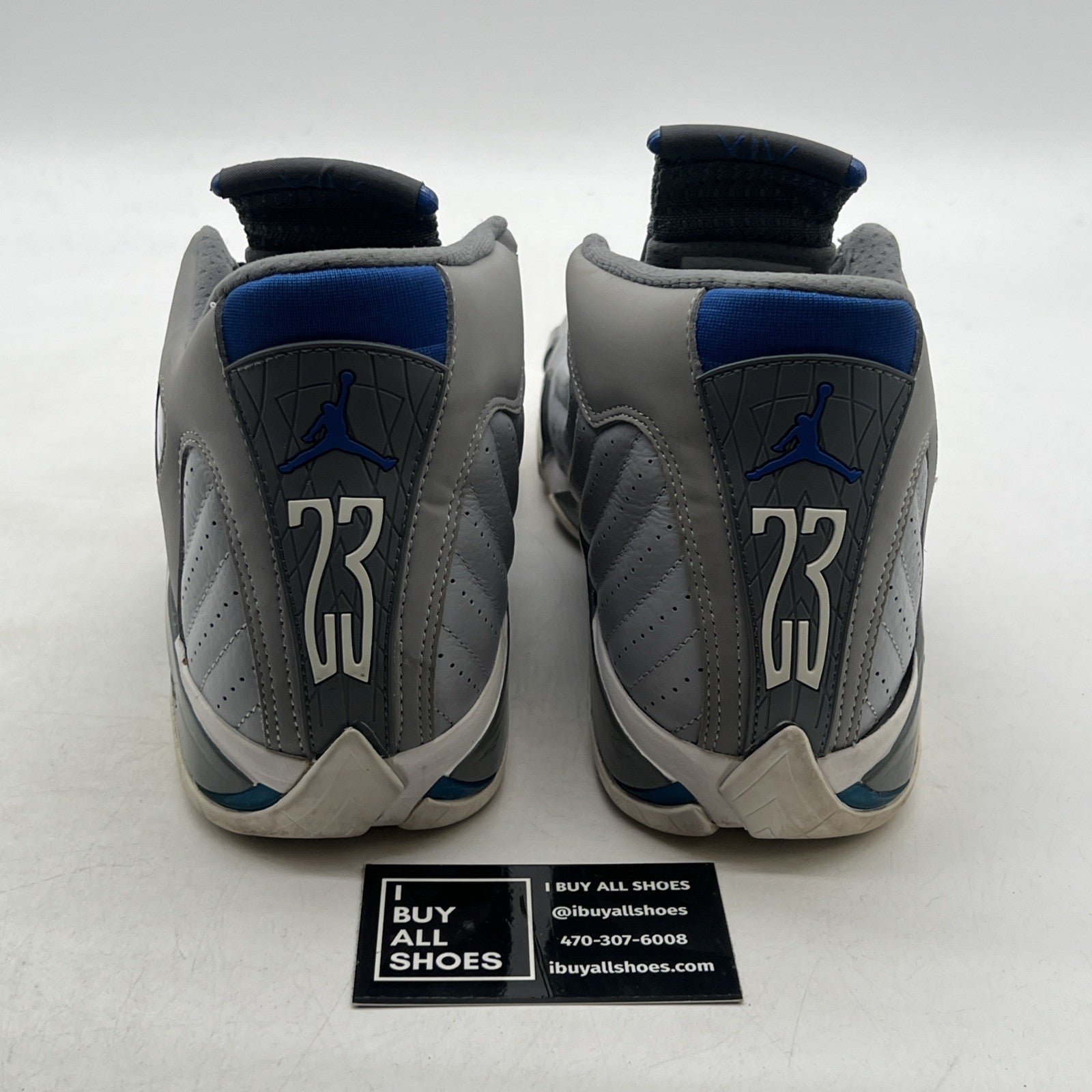 Size 11 - Air Jordan 14 Retro Wolf Grey (487471-004)