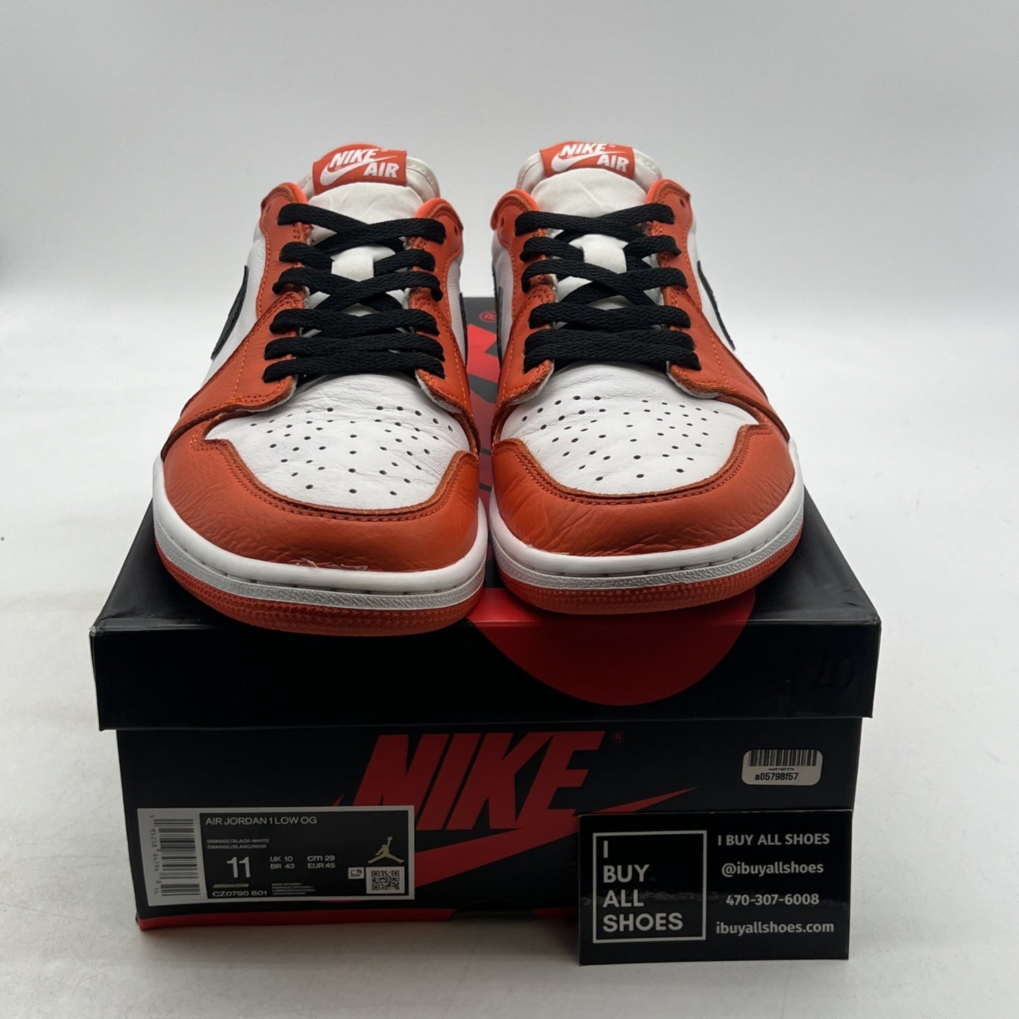 Size 11 - Air Jordan 1 Low OG Shattered Backboard Starfish (CZ0790-801)