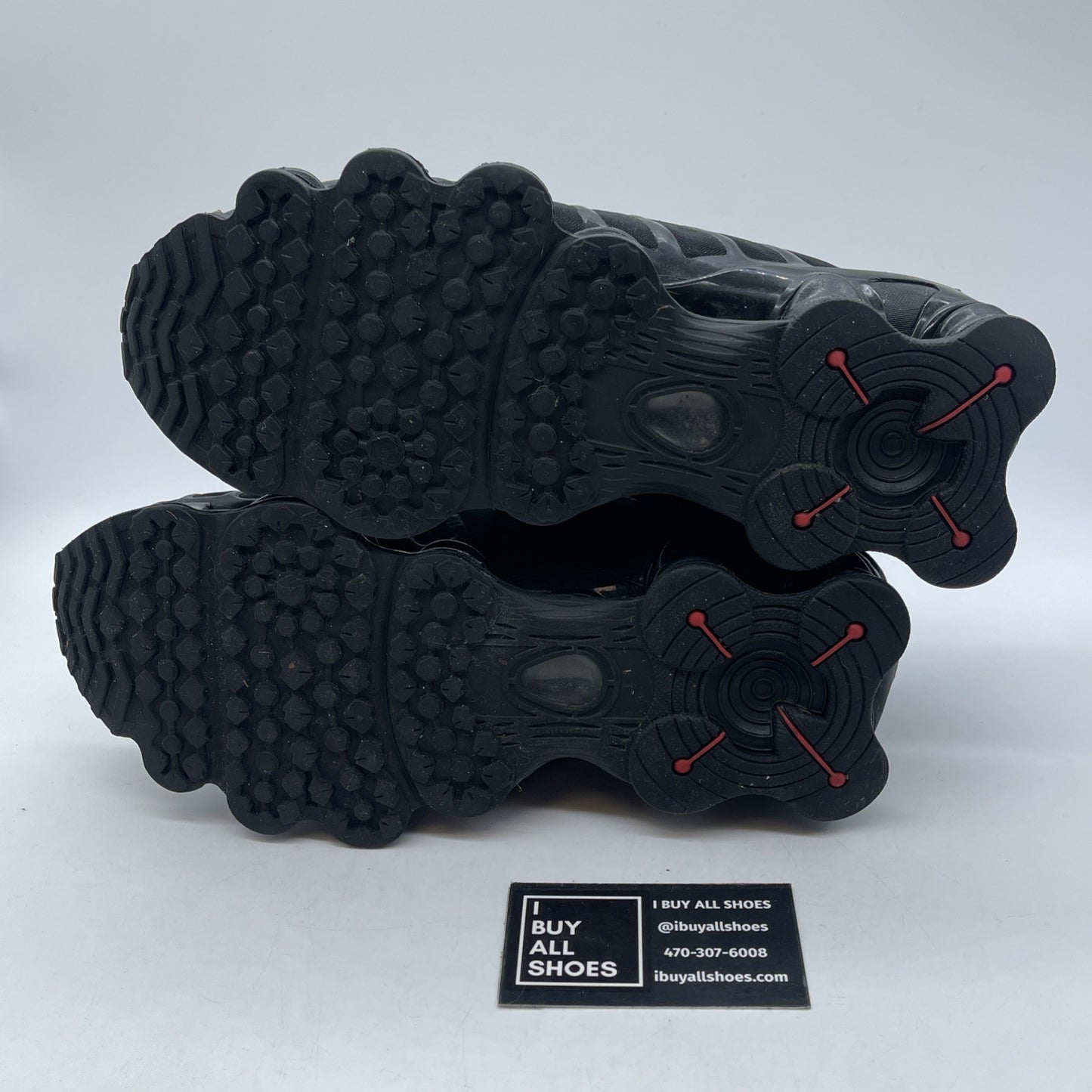 Size 9.5 - Nike Shox TL Metallic Hematite Black Suede Leather (AV3595-002)