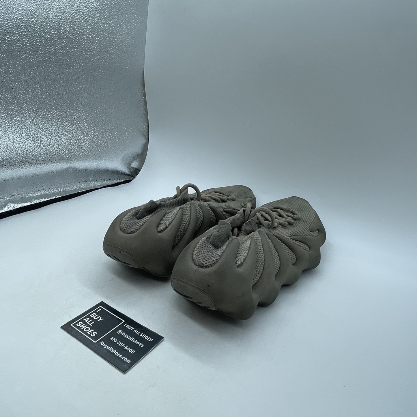 Size 10.5 - Adidas Yeezy 450 Stone Flax Brown Suede (ID1623)