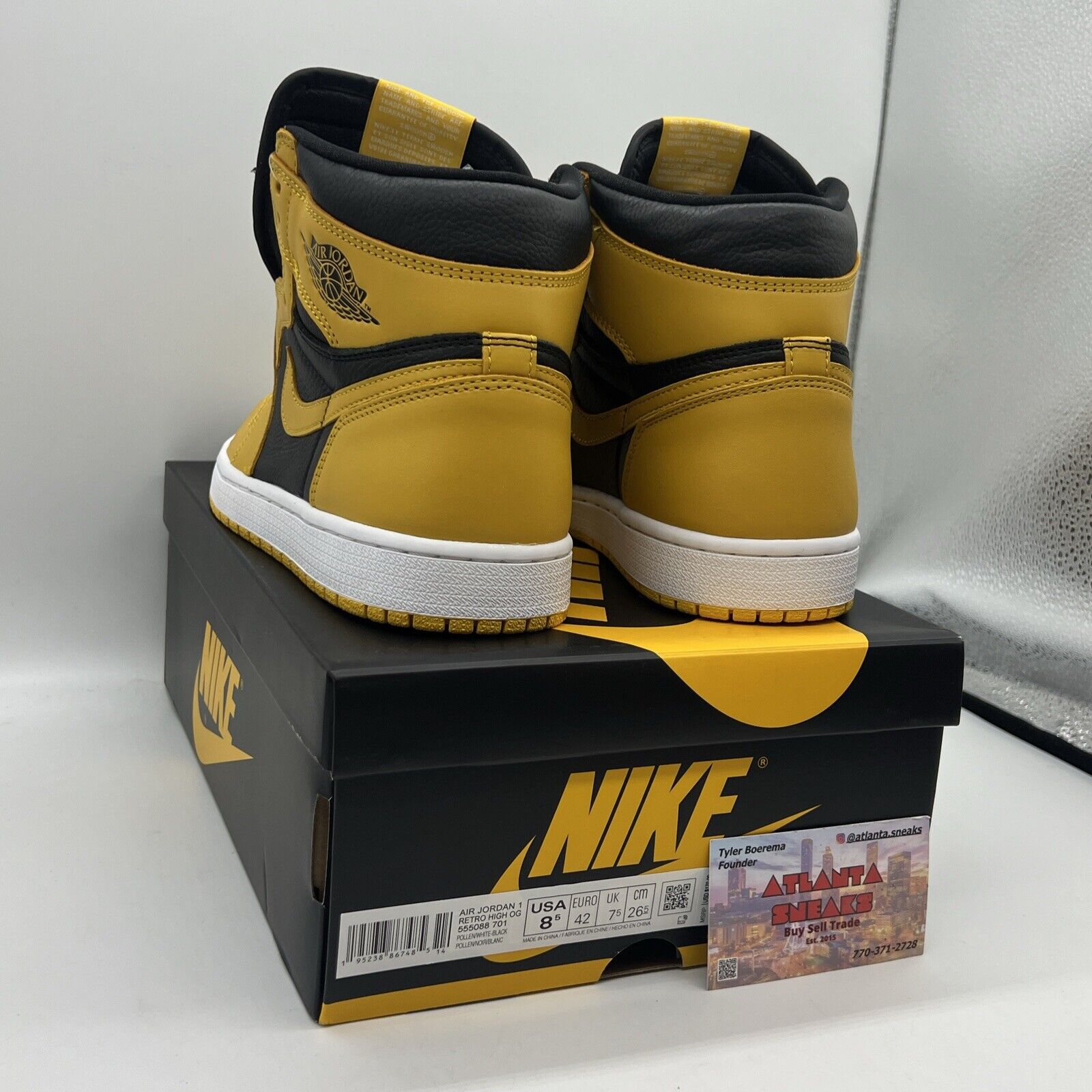 Size 8.5 - Jordan 1 Retro OG High Pollen Brand New Og All