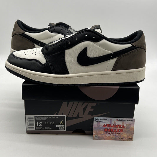 Size 12 - Air Jordan 1 Retro OG Low Mocha (CZ0790-102)