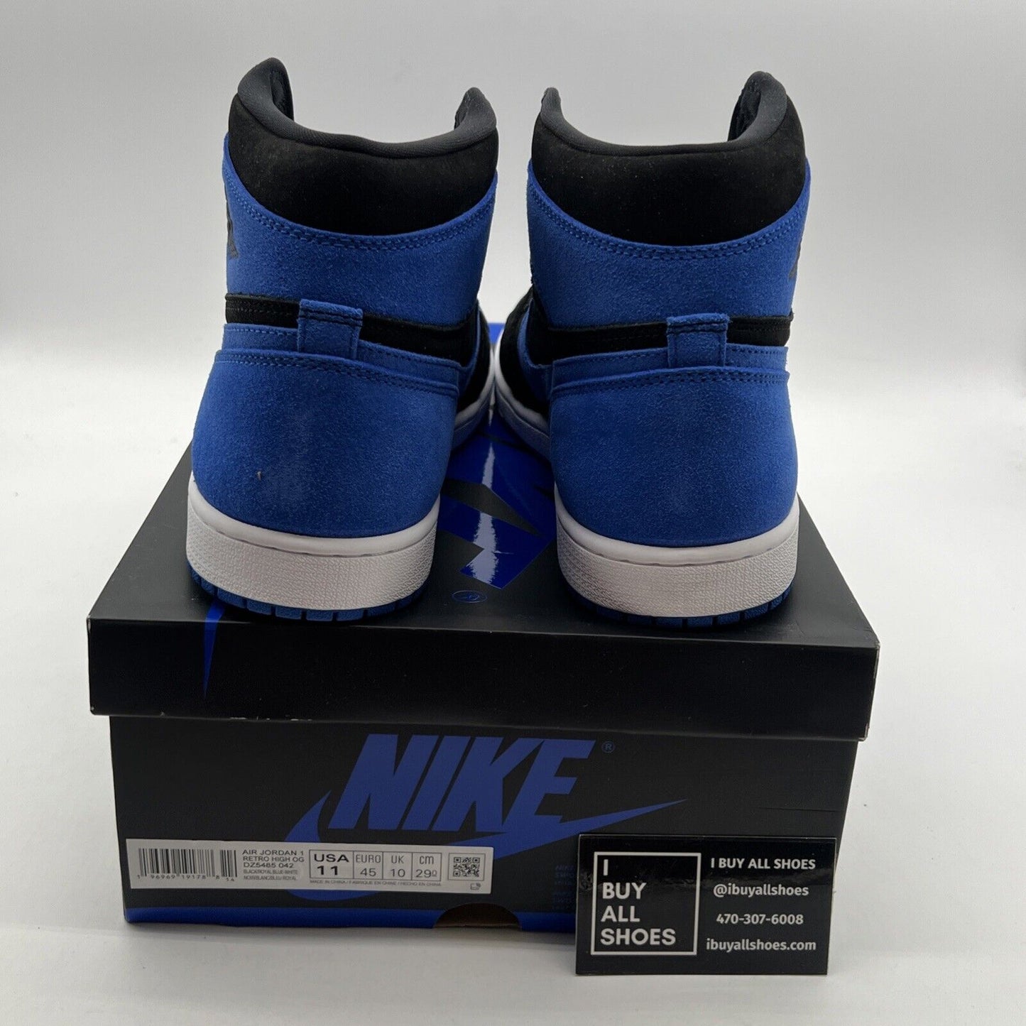 Size 11 - Air Jordan 1 Retro OG High Royal Reimagined (DZ5485-042)
