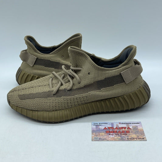 Size 8 - adidas Yeezy Boost 350 V2 Earth Brown Green Suede (FX9033)