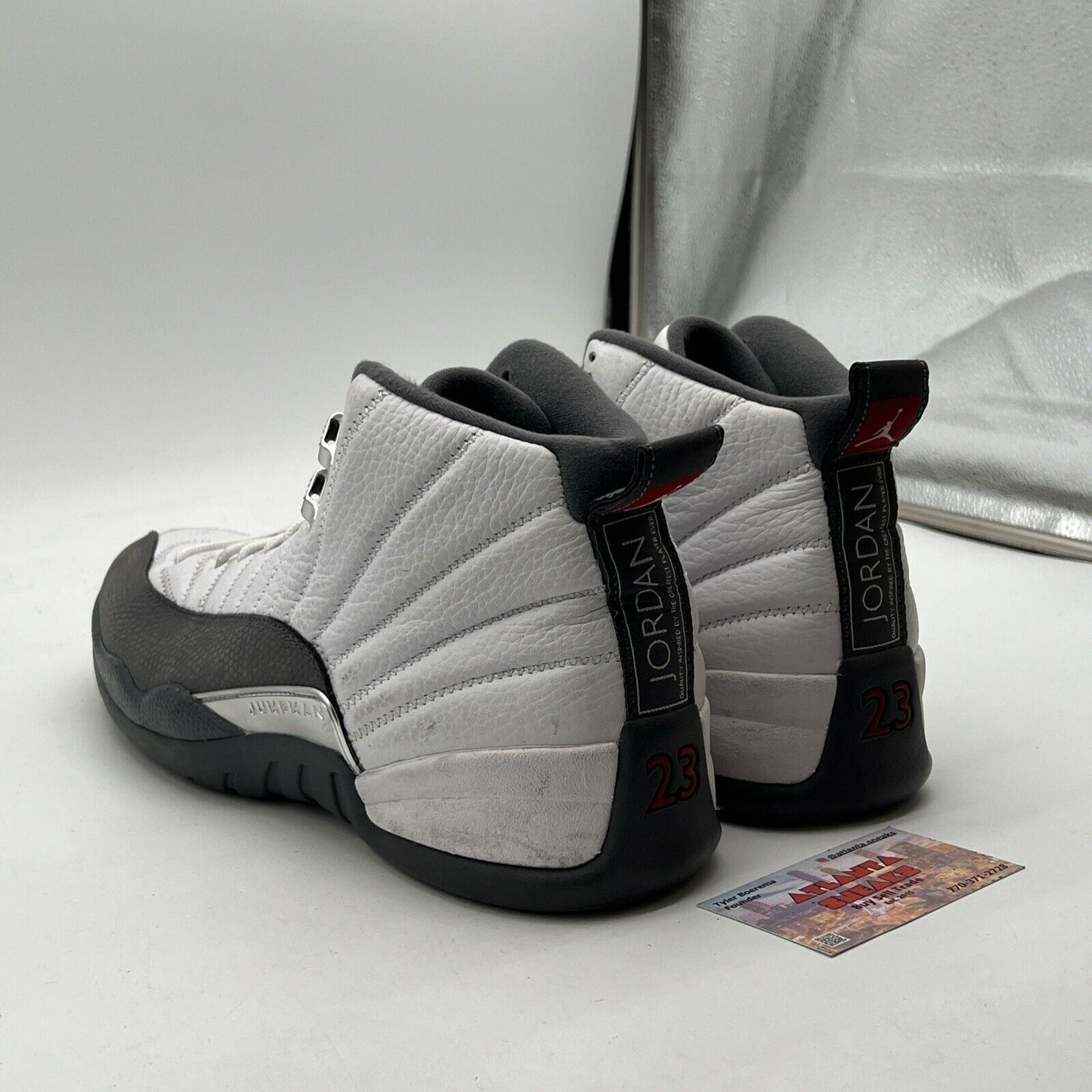 Size 13 - Air Jordan 12 Retro Dark Grey (130690-160)