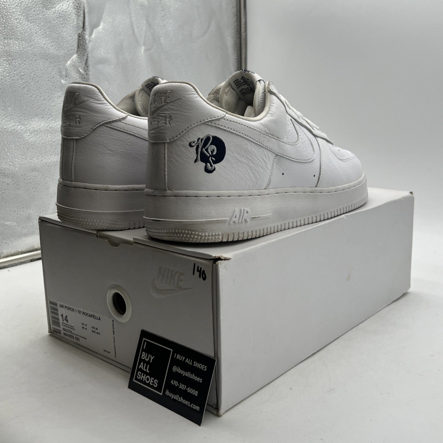 Size 14 - Nike Roc-A-Fella x Air Force 1 2017 AF100 (AO1070-101)