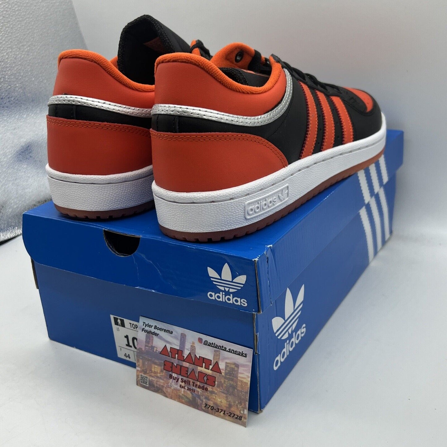 Size 10 - adidas Top Ten Low Shattered Backboard Brand New Og All