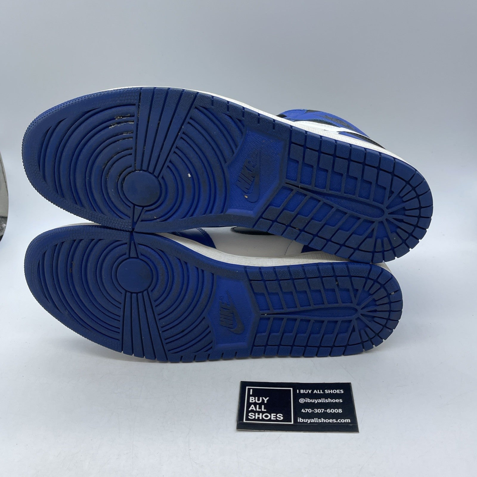 Size 13 - Air Jordan 1 Retro High OG Game Royal 2018 (555088-403)