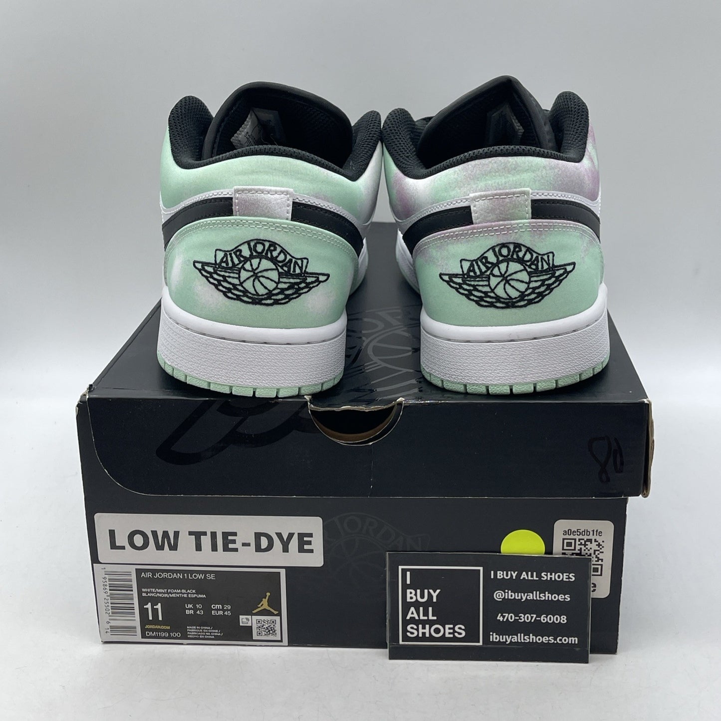 Size 11 - Air Jordan 1 SE Low Tie Die (DM1199-100)