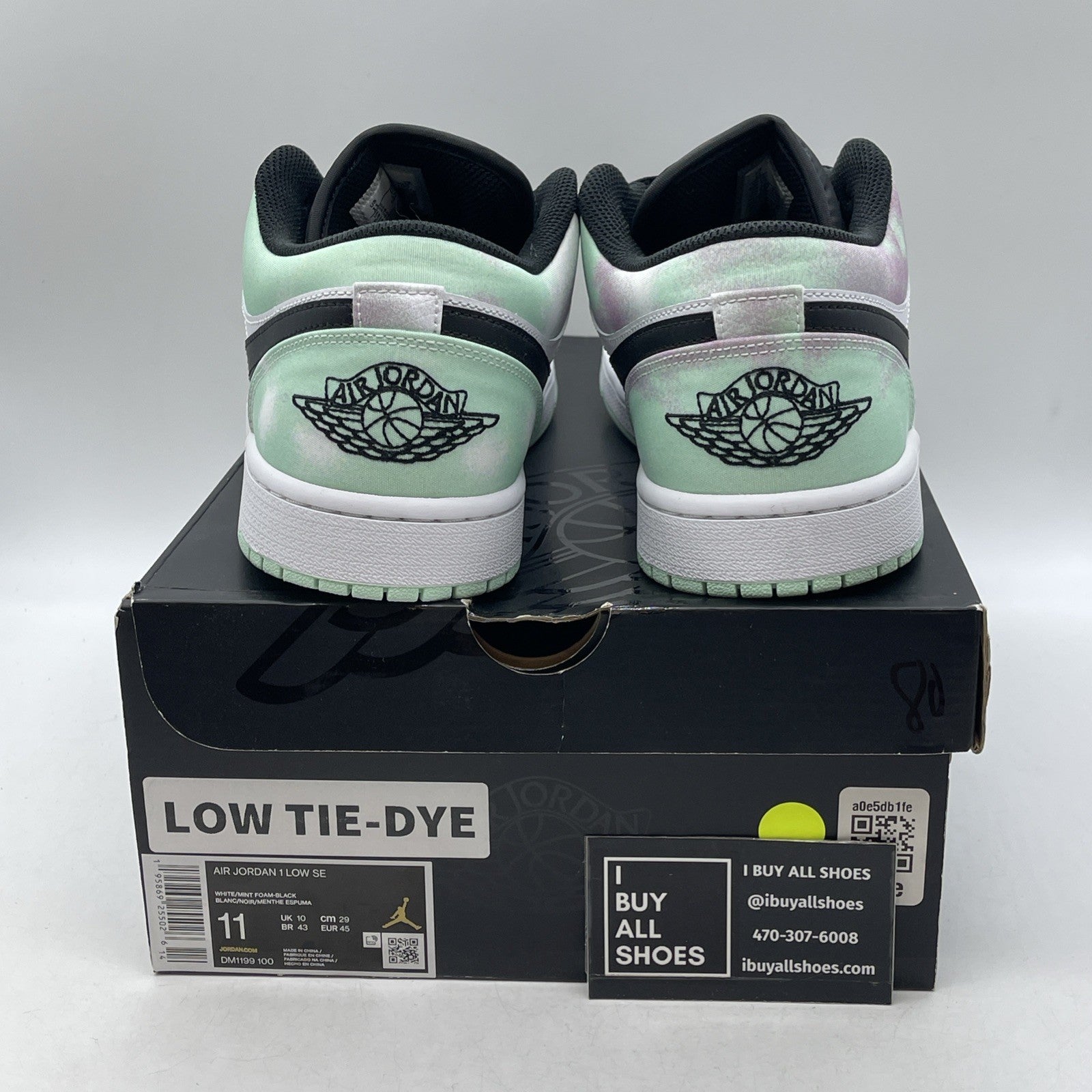 Size 11 - Air Jordan 1 SE Low Tie Die (DM1199-100)