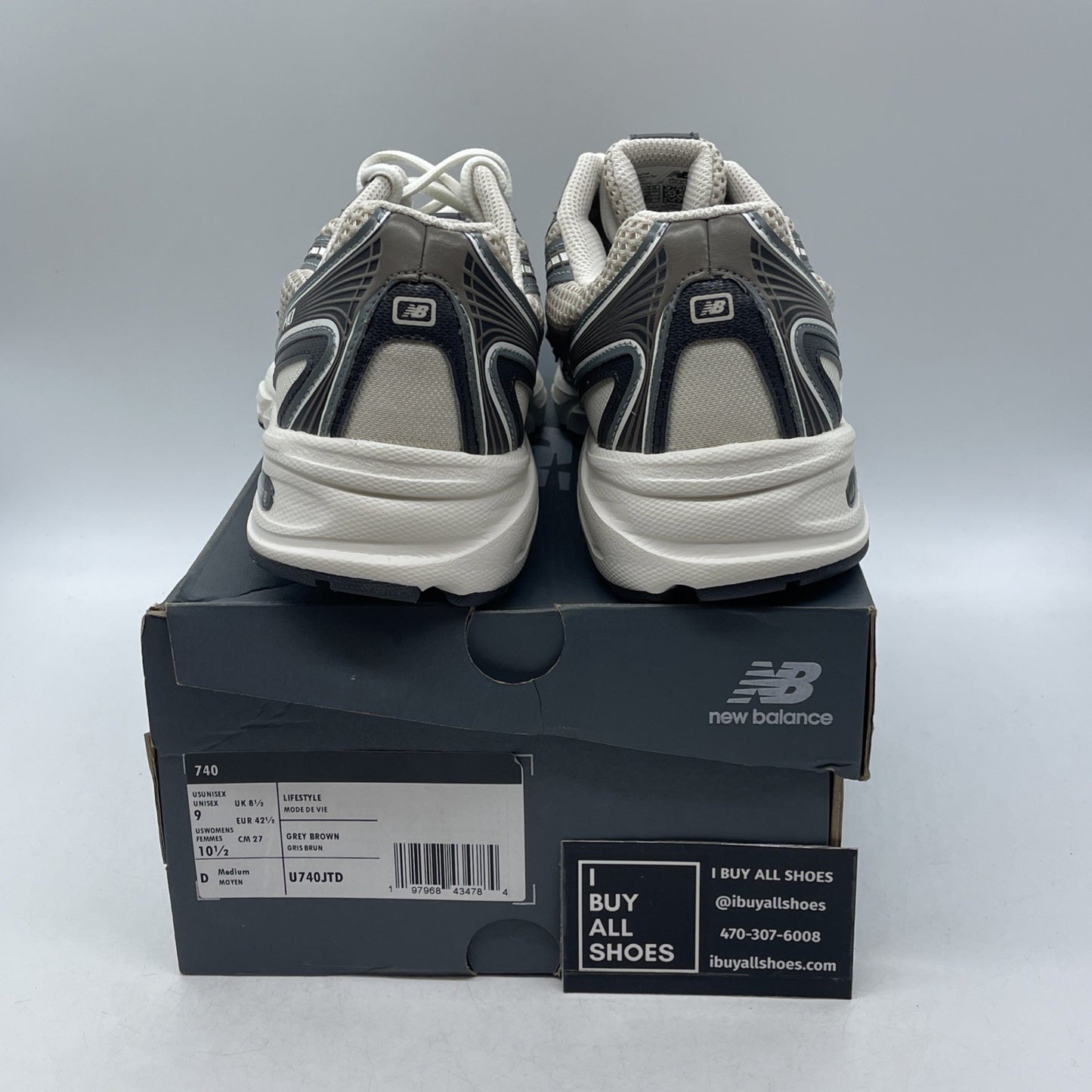 Size 9 - New Balance 740 Timberwolf (U740JTD)
