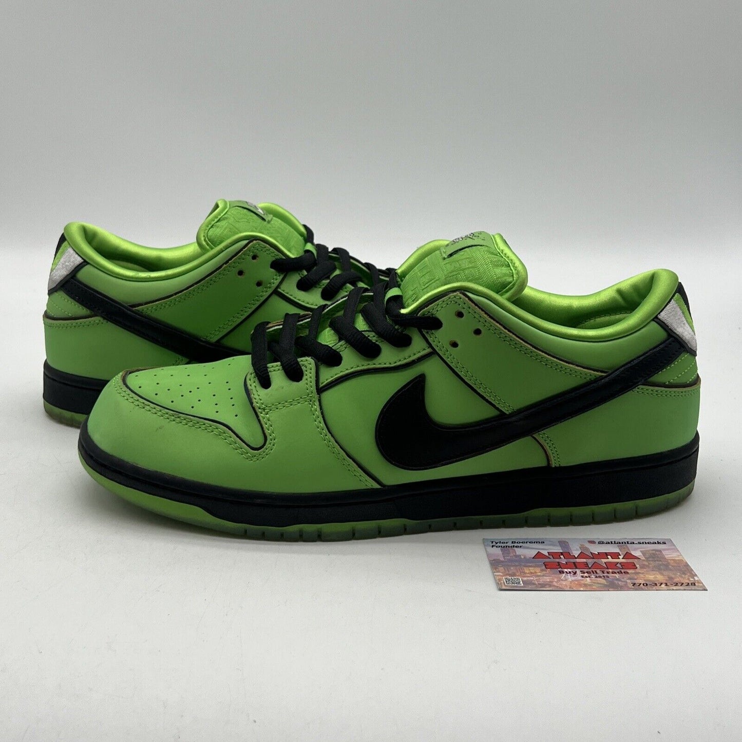 Size 12 - Nike The Powerpuff Girls x Dunk Pro SB QS Low Buttercup (FZ8319-300)