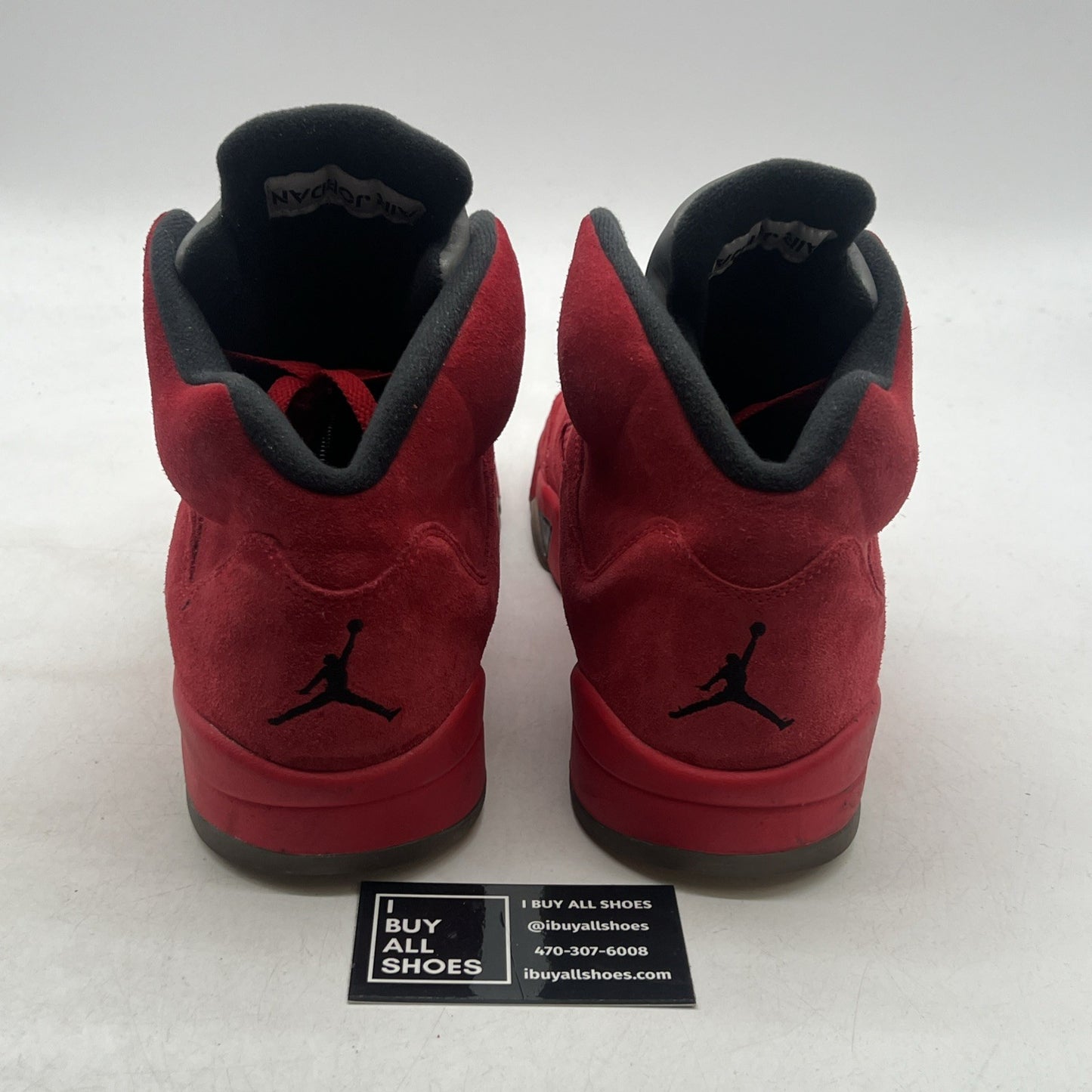 Size 13 - Air Jordan 5 Retro Red Suede (136027-602)