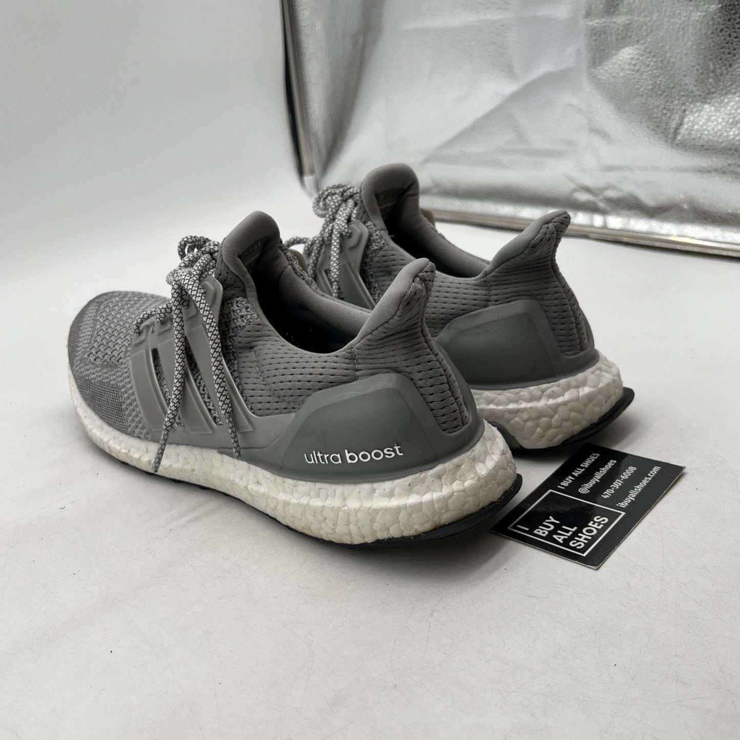 Size 12 - adidas UltraBoost 1.0 Limited 2015 Silver Metallic (S77517)