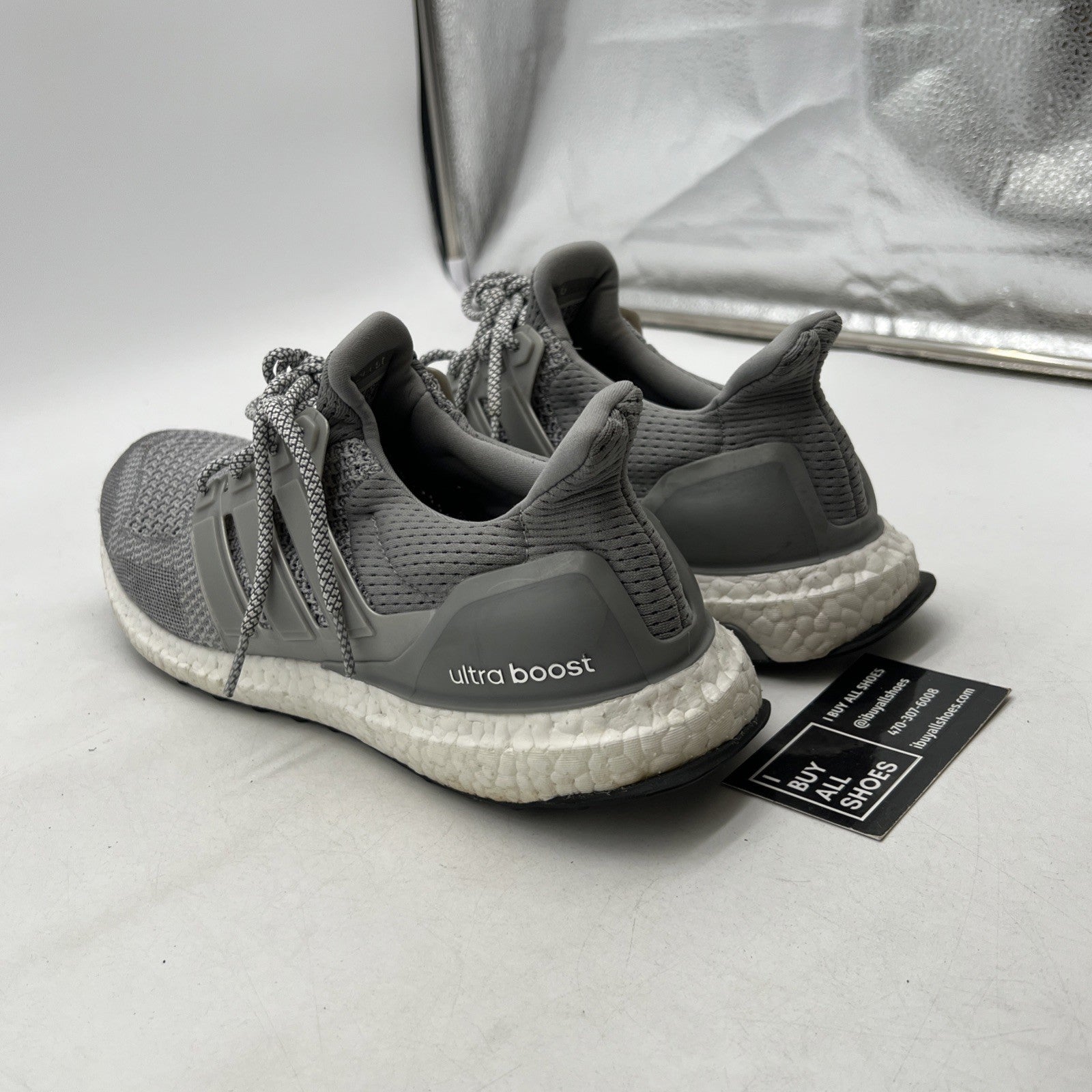 Size 12 - adidas UltraBoost 1.0 Limited 2015 Silver Metallic (S77517)