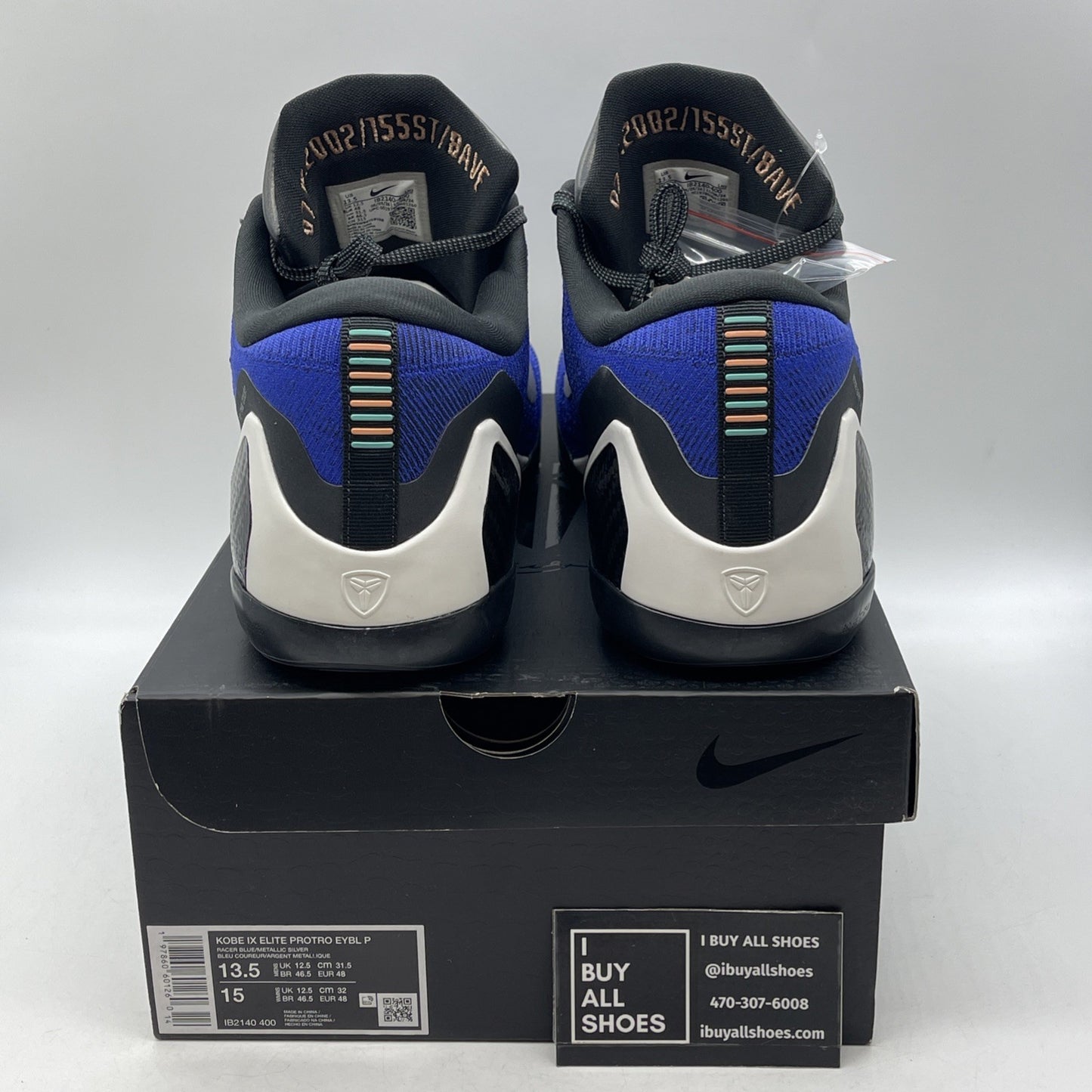 Size 13.5 - Nike Kobe 9 Elite Protro PE Low EYBL (IB2140-400)