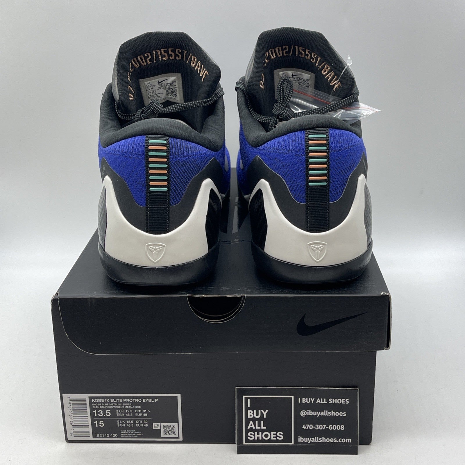 Size 13.5 - Nike Kobe 9 Elite Protro PE Low EYBL (IB2140-400)