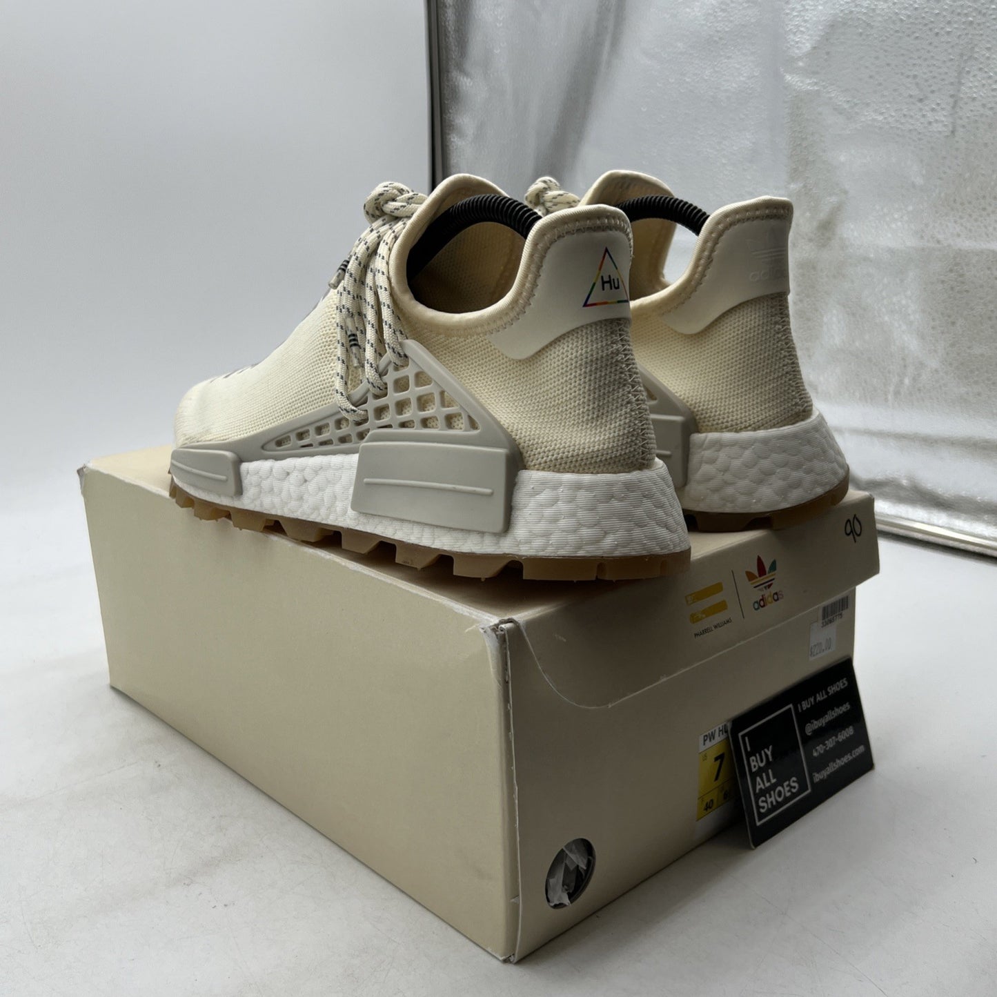 Size 7 - adidas Pharrell x NMD Human Race Trail PRD Now Is Her Time (EG7737)