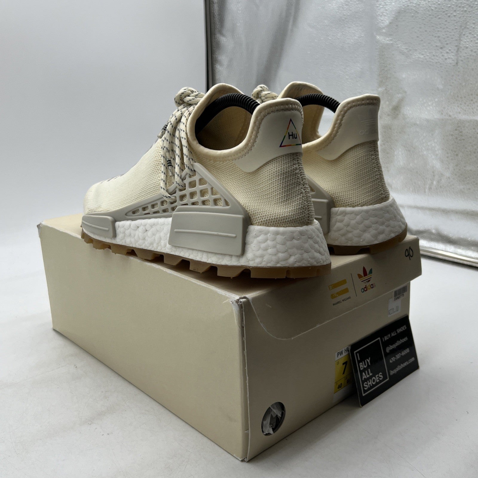 Size 7 - adidas Pharrell x NMD Human Race Trail PRD Now Is Her Time (EG7737)