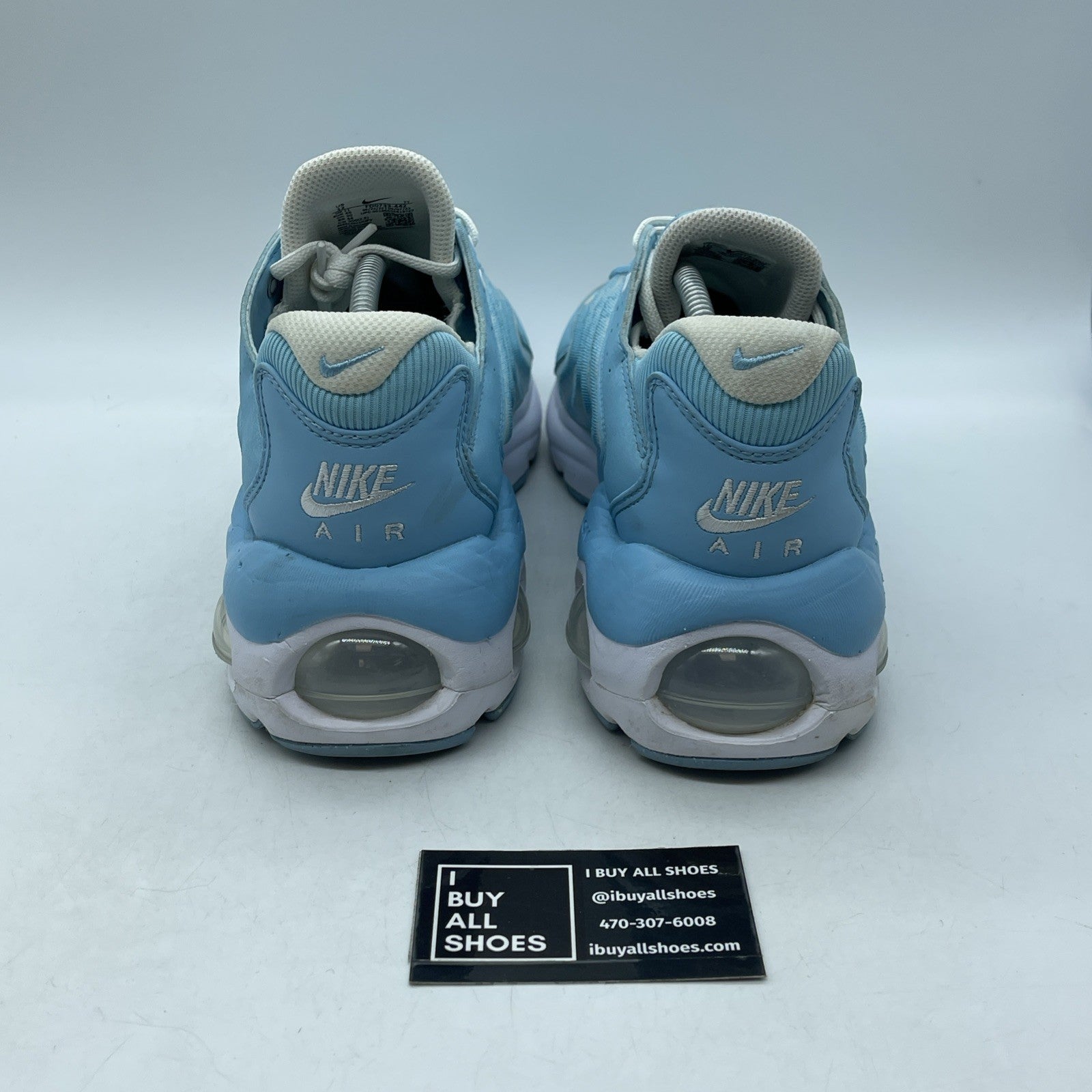 Size 12 - Nike Air Max TW Ocean Bliss Blue White Leather Suede (FD0733-442)