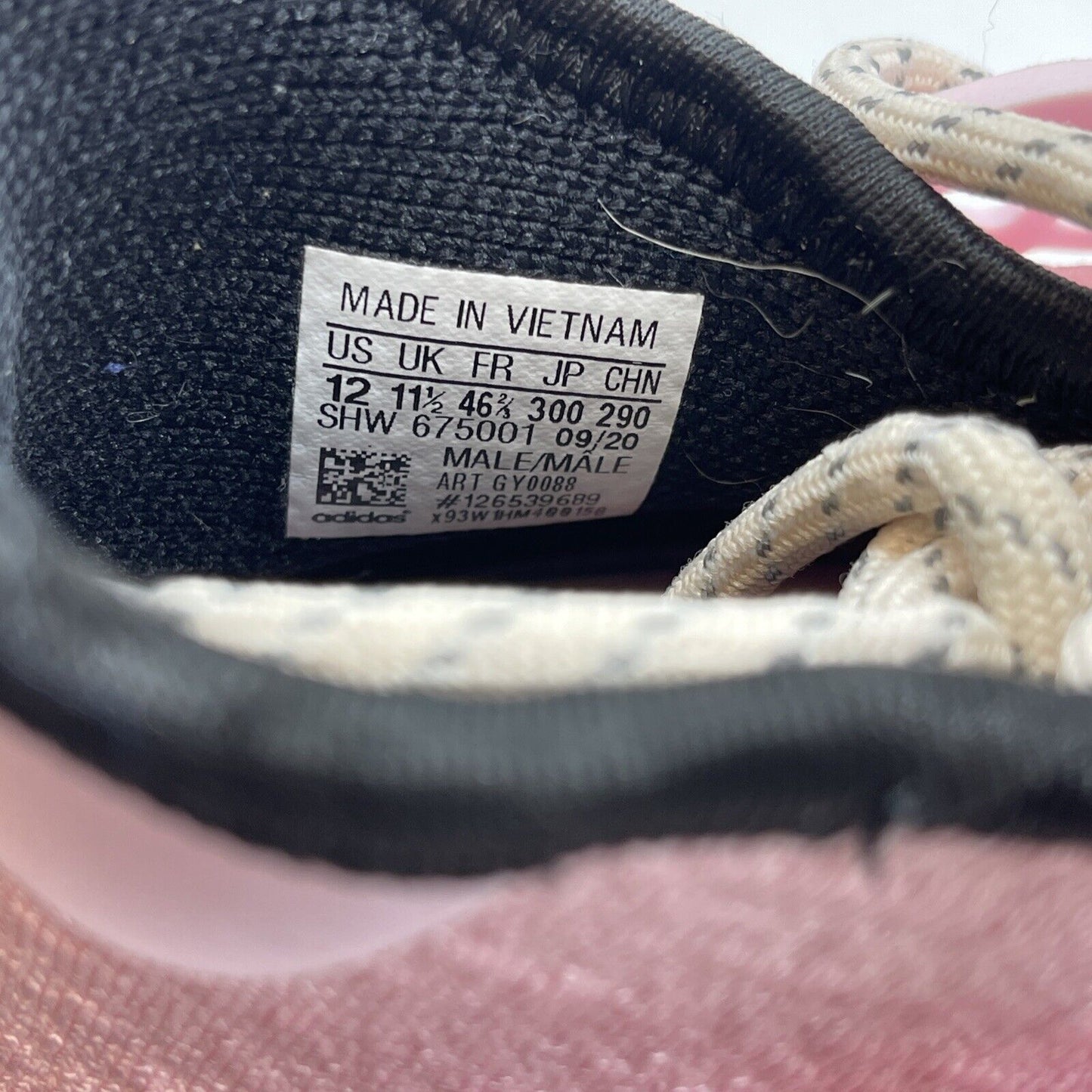 Size 12 - adidas Pharrell x NMD Human Race Pink Suede Rubber (GY0088)