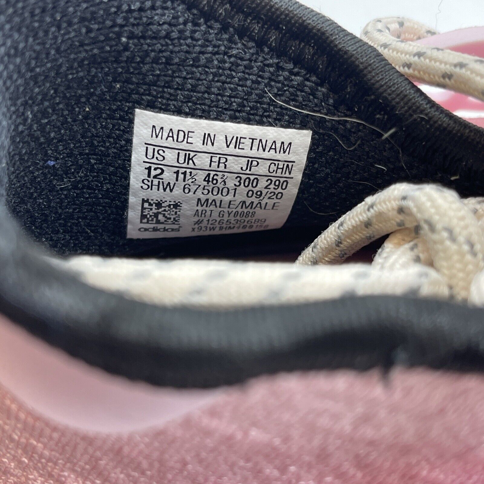 Size 12 - adidas Pharrell x NMD Human Race Pink Suede Rubber (GY0088)