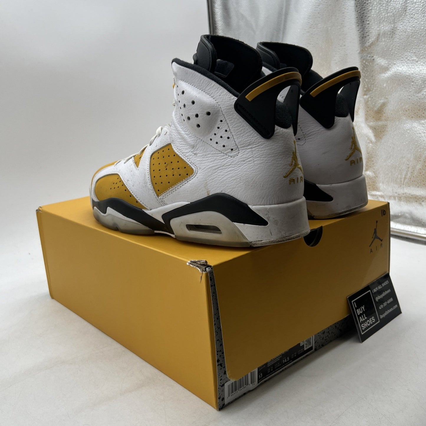Size 13 - Air Jordan 6 Retro Yellow Ochre (CT8529-170)