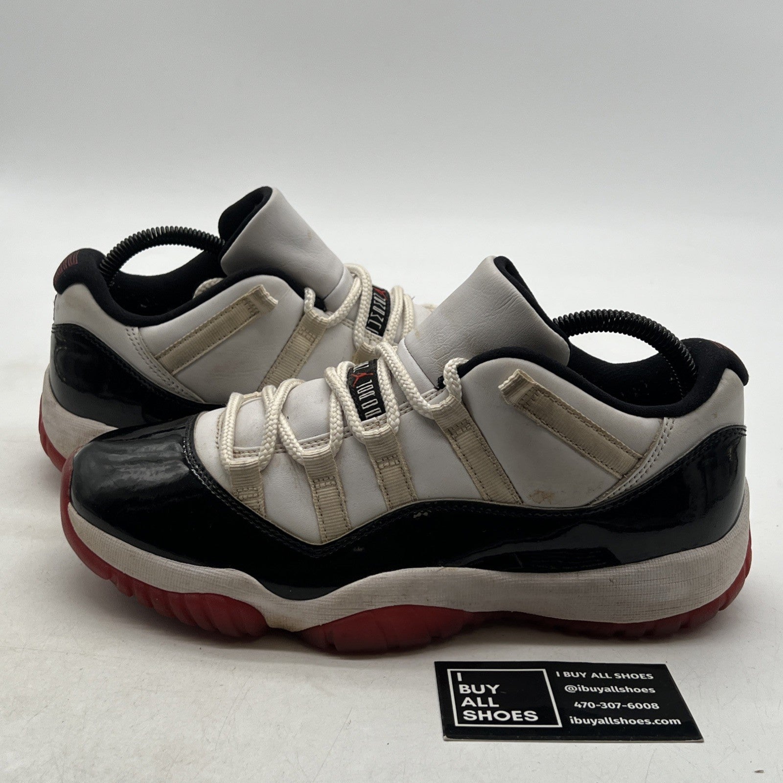 Size 8.5 - Air Jordan 11 Retro Low Concord-Bred (AV2187-160)