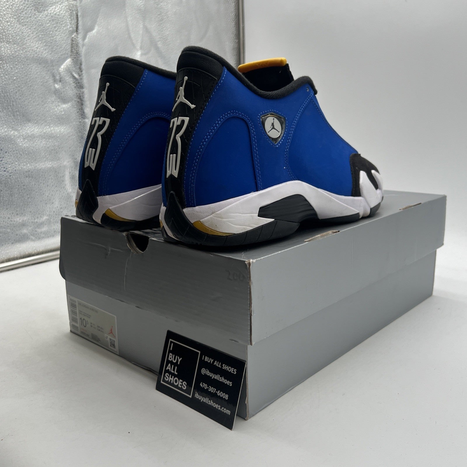 Size 10.5 - Air Jordan 14 Retro Laney (487471-407)