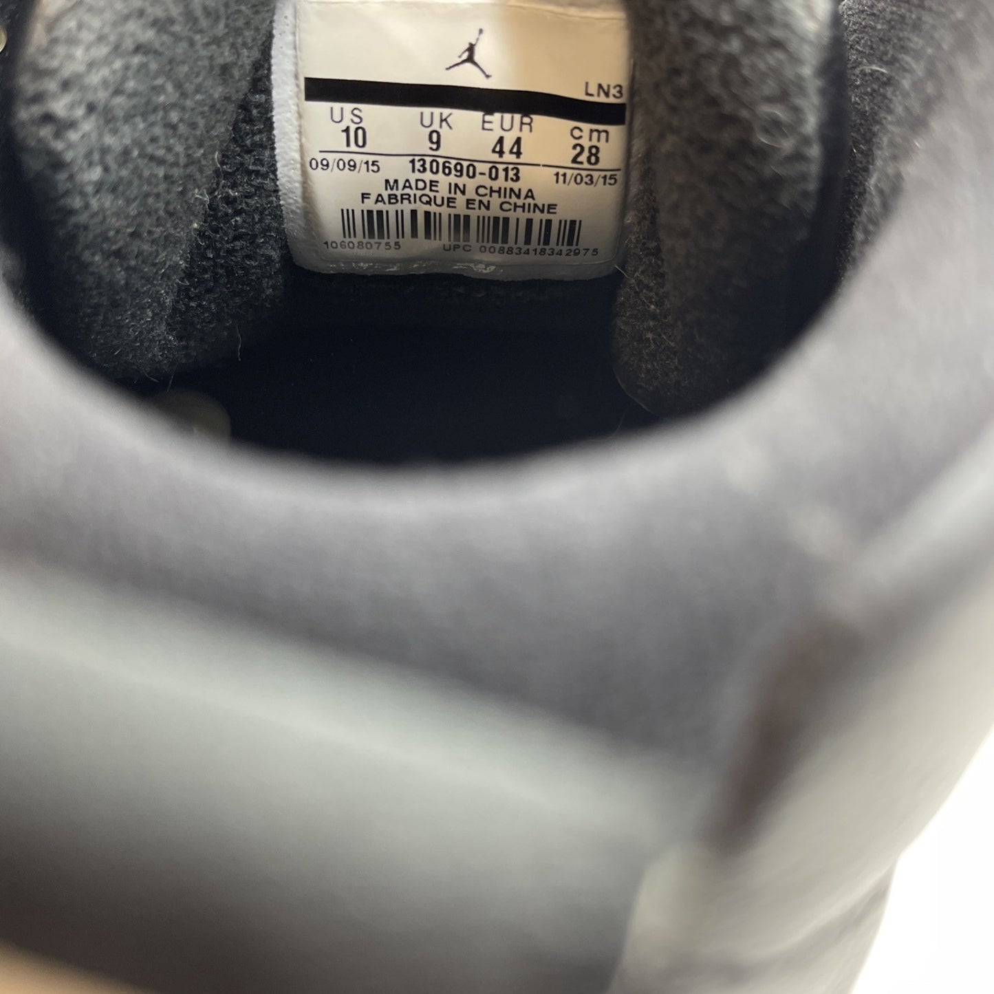 Size 10 - Air Jordan 12 Retro The Master Black White Suede Leather (130690-013)