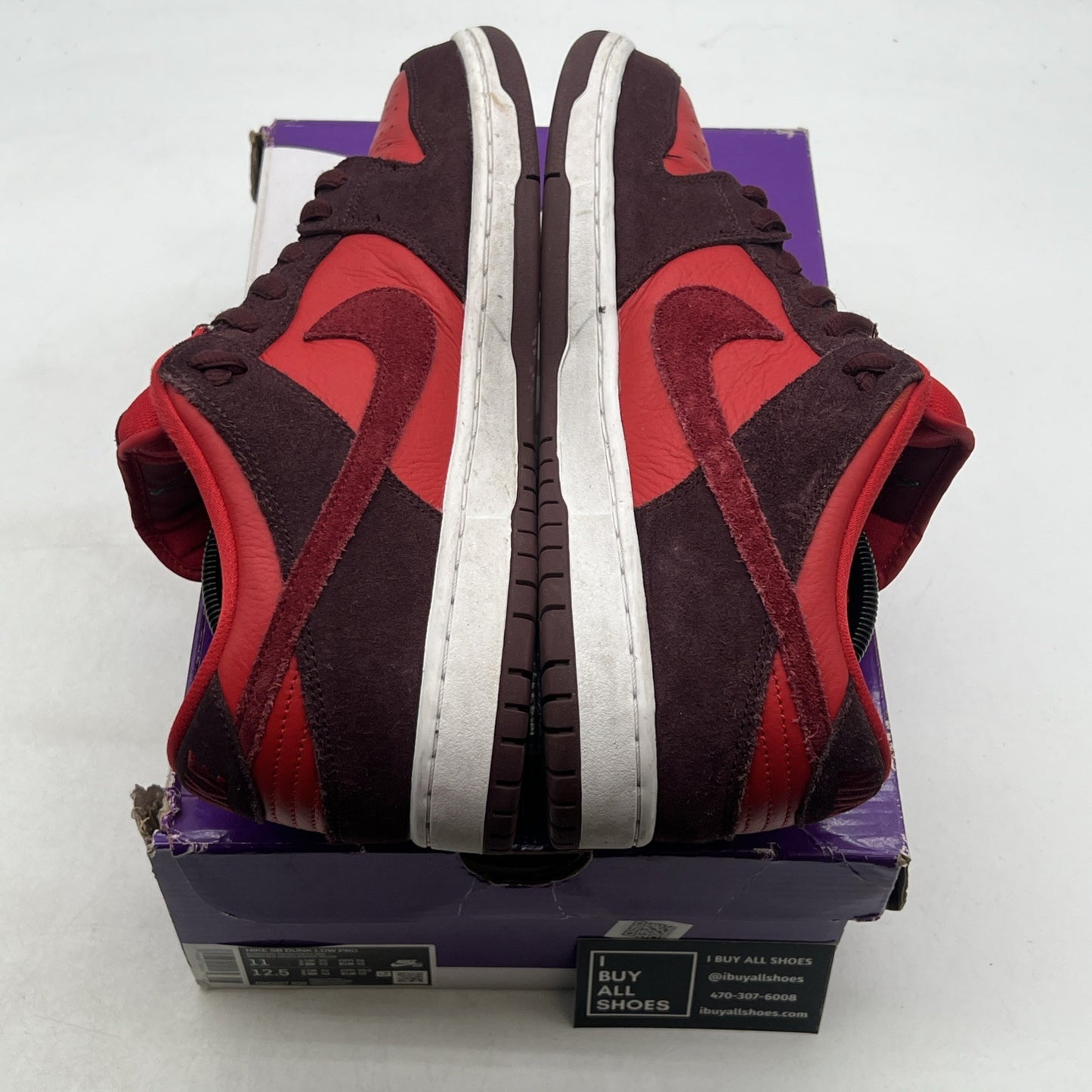 Size 11 - Nike Dunk Pro SB Low Fruity Pack - Cherry (DM0807-600)
