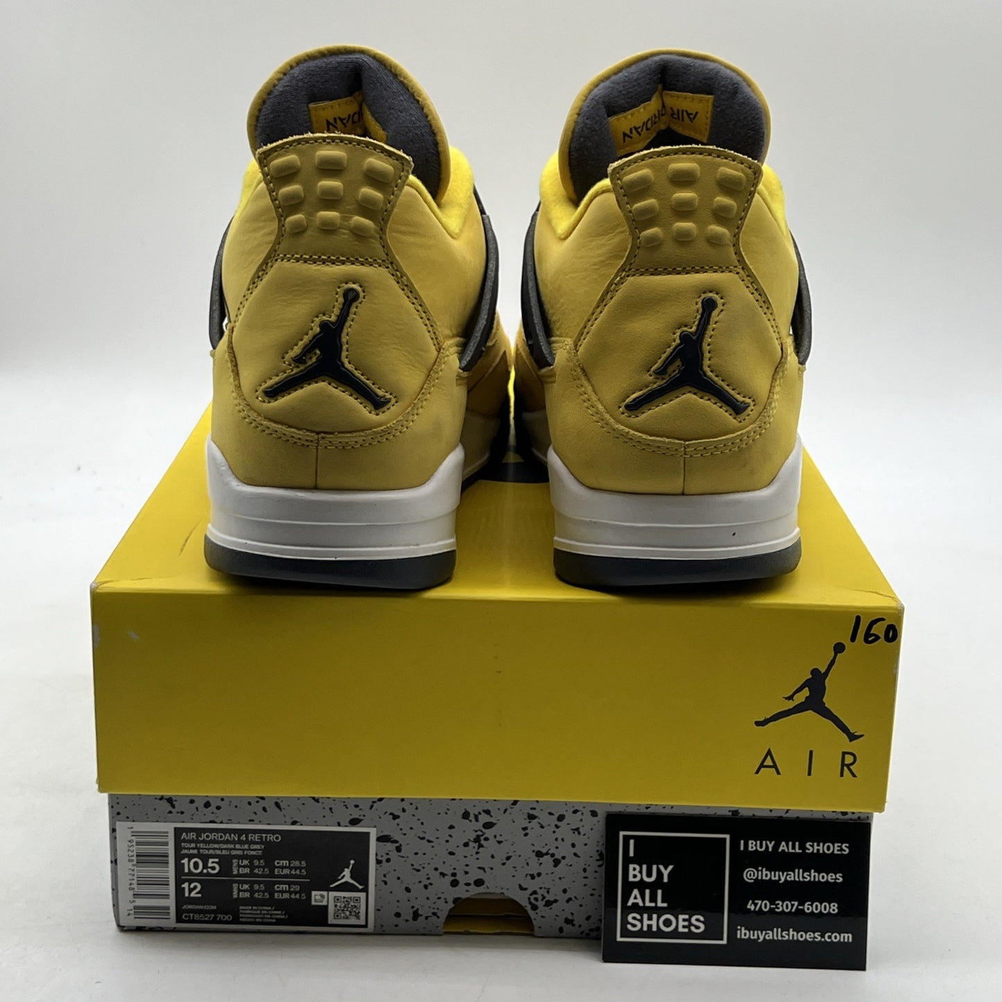 Size 10.5 - Air Jordan 4 Retro Mid Lightning (CT8527-700)