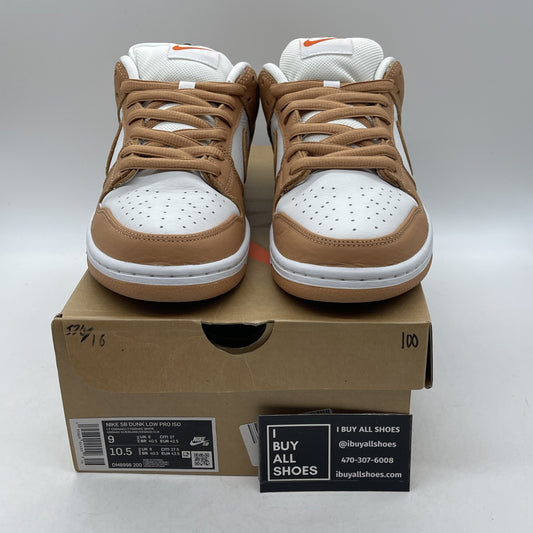 Size 9 - Nike Dunk Pro ISO SB Low Light Cognac