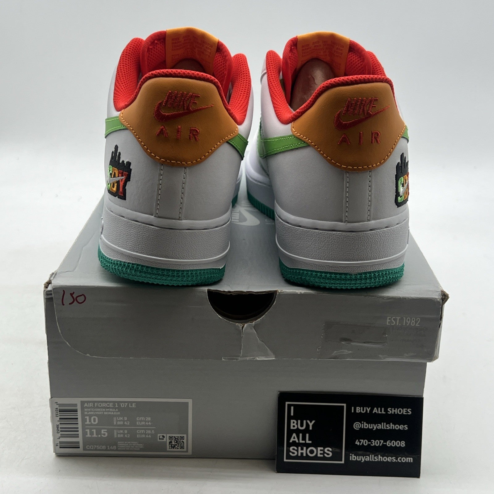 Size 10 - Nike Air Force 1 Low Shibuya - White (CQ7506-146)